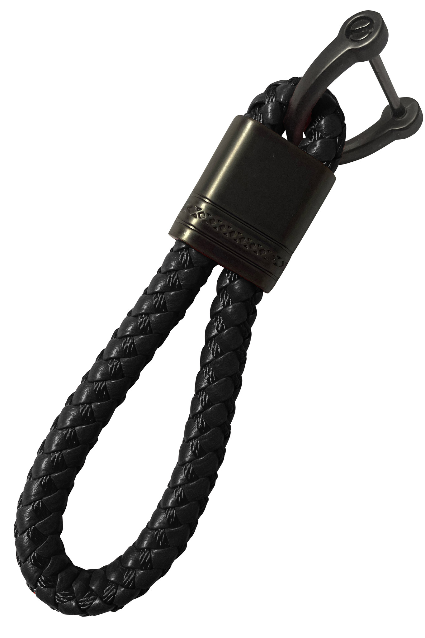 BASEY. Sleutelhanger Touw Koord Sleutelhanger - Touw Sleutelhanger Zwart