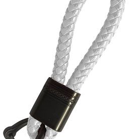 NoXx NoXx Sleutehanger Gevlochten - Wit