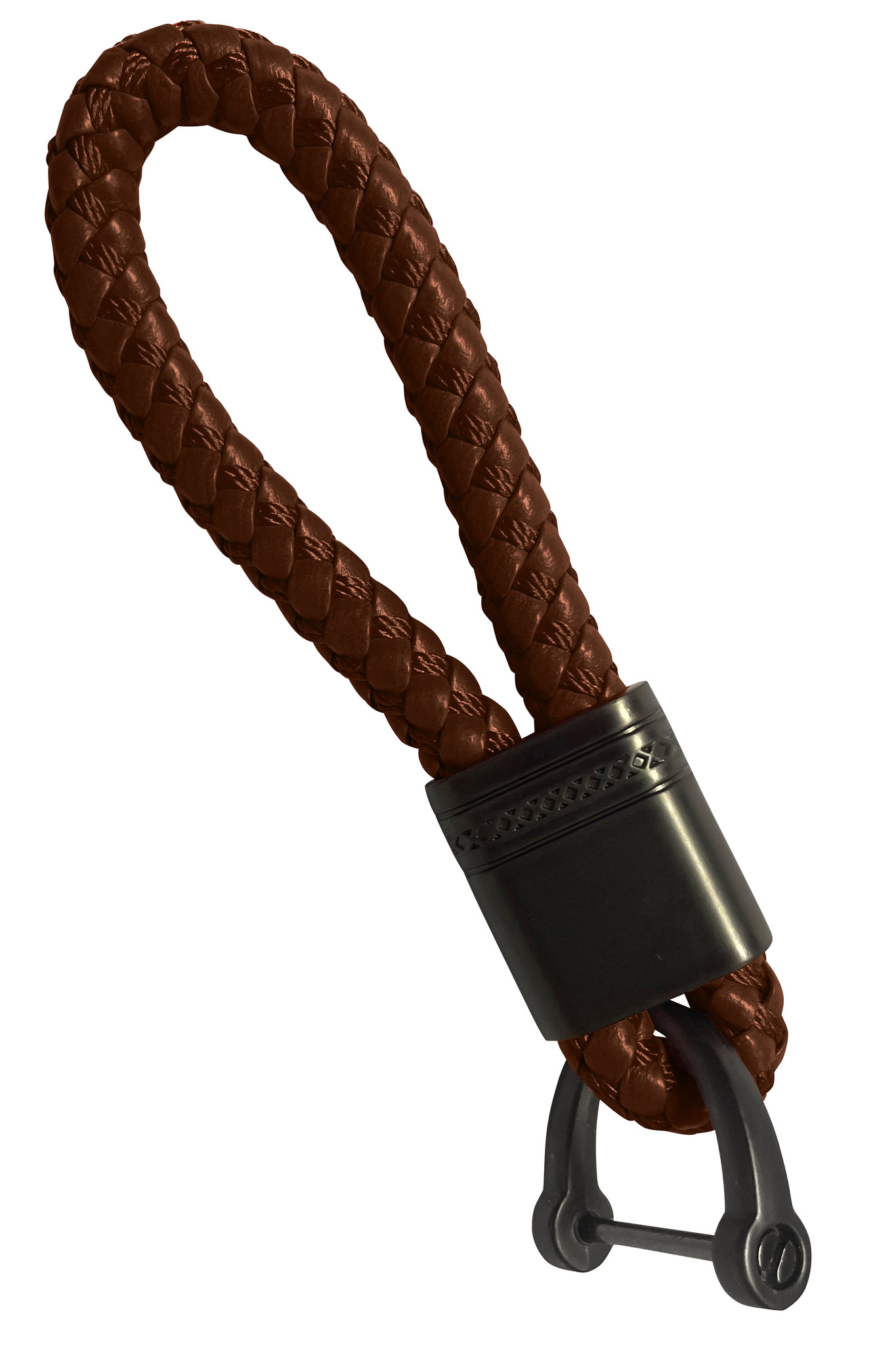 Nomfy Sleutelhanger Auto Touw Sleutelhanger Koord Sleutelhanger Met Sleutelhanger Ring - Bruin