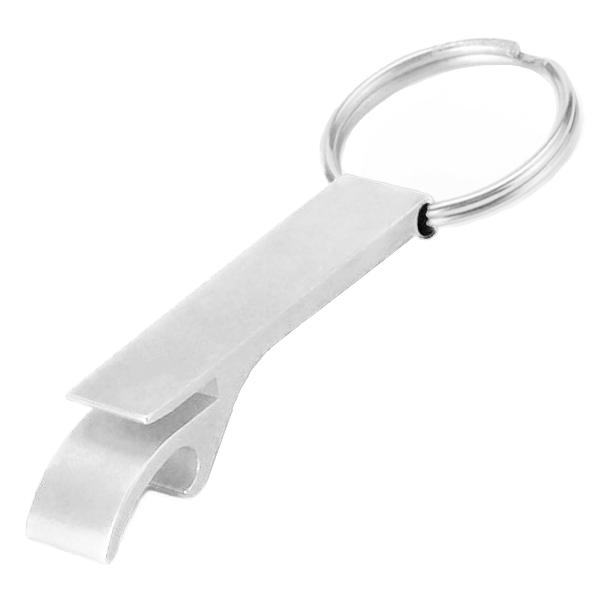 BASEY. Sleutelhanger Bieropener Bier Opener Sleutelhanger - Flesopener Sleutelhanger Zilver