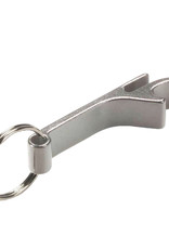 BASEY. Sleutelhanger Bieropener Bier Opener Sleutelhanger - Flesopener Sleutelhanger Zilver