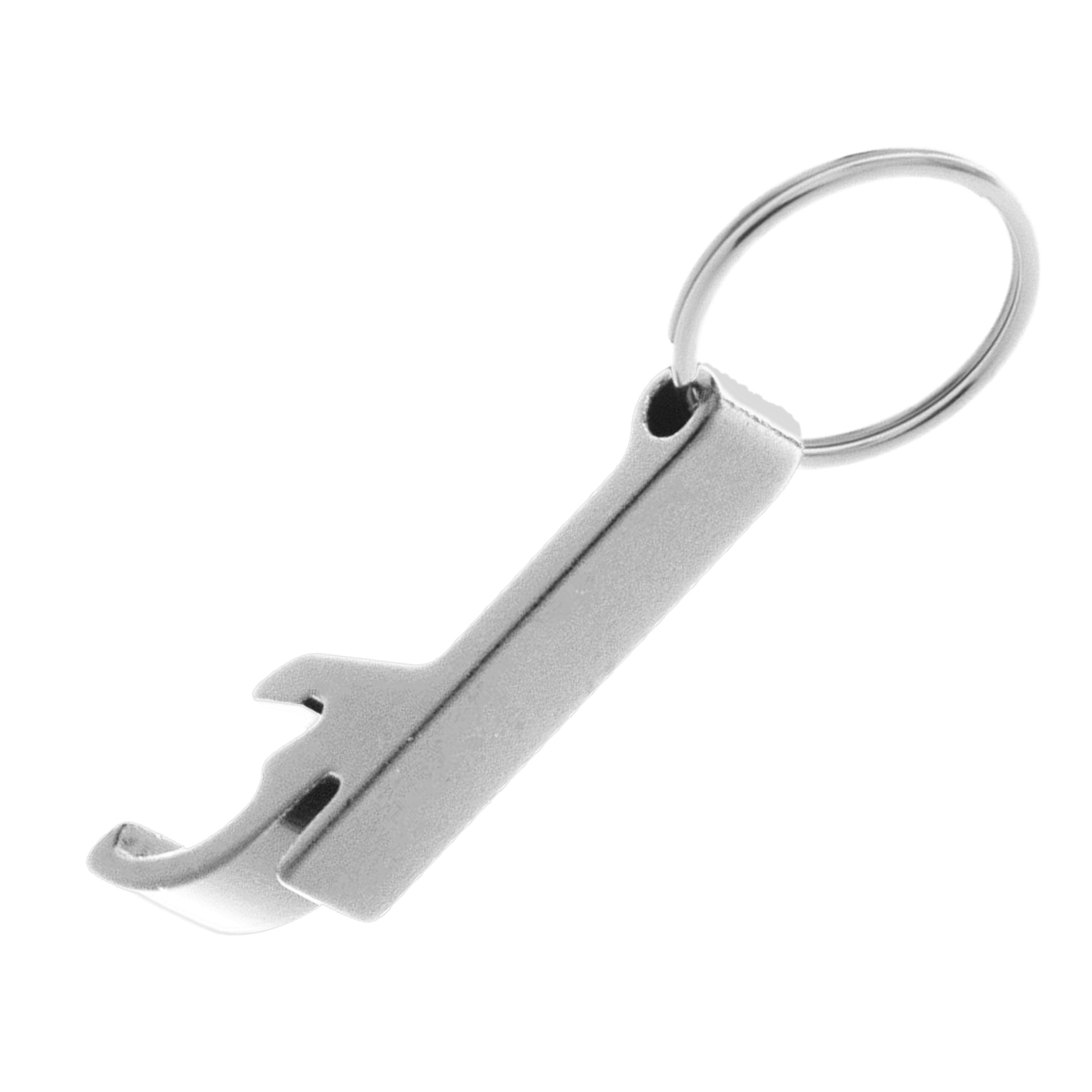 BASEY. Sleutelhanger Bieropener Bier Opener Sleutelhanger - Flesopener Sleutelhanger Zilver