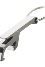 NoXx Sleutelhanger Bieropener Sleutelhanger Flesopener Openen Bier - Zilver