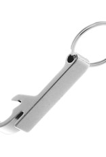 NoXx Sleutelhanger Bieropener Sleutelhanger Flesopener Openen Bier - Zilver