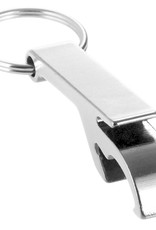 NoXx Sleutelhanger Bieropener Sleutelhanger Flesopener Openen Bier - Zilver
