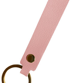 BASEY. BASEY. Sleutehanger Leer Dun - Lichtroze