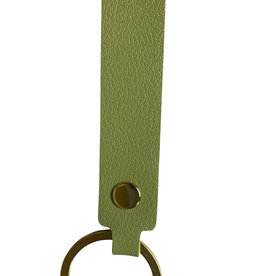 NoXx NoXx Sleutehanger Leer Dun - Groen