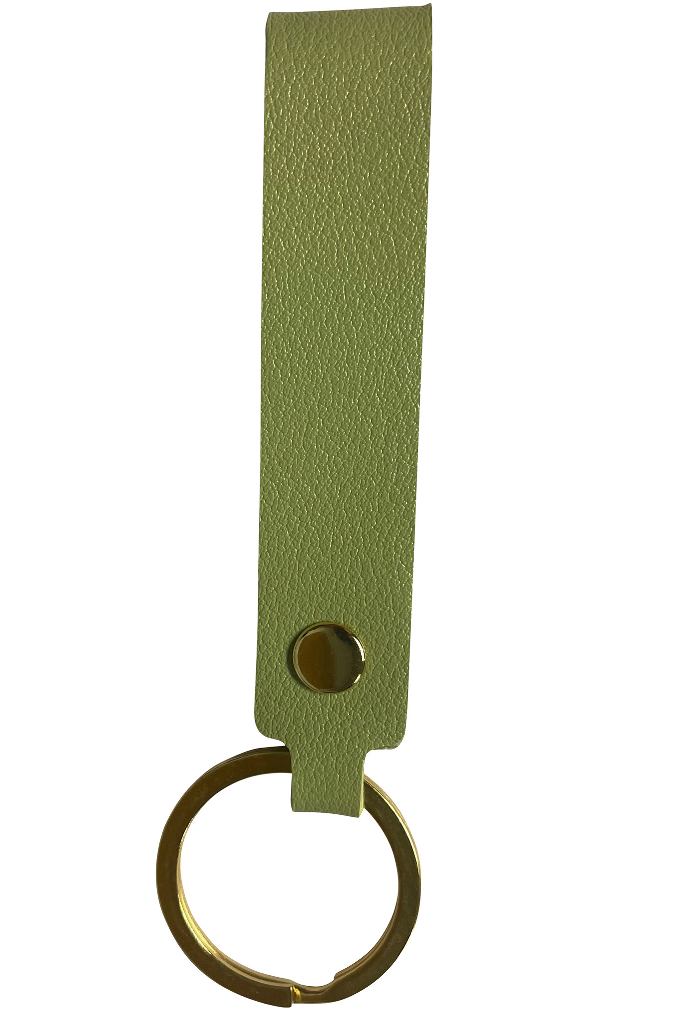 NoXx Sleutelhanger Met Sleutelring - Sleutelhanger Leer Dun Leer - Groen