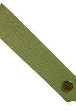 NoXx Sleutelhanger Met Sleutelring - Sleutelhanger Leer Dun Leer - Groen