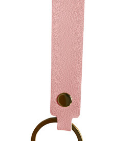 NoXx NoXx Sleutehanger Leer Dun - Lichtroze