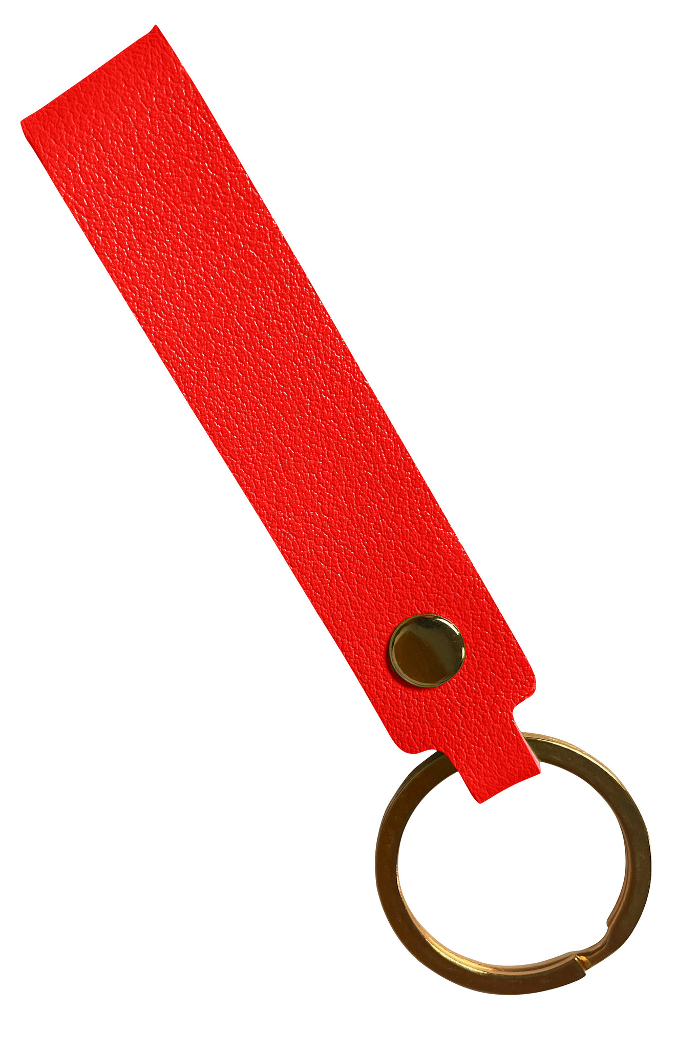 Nomfy Sleutelhanger Auto Met Sleutelring Leer Sleutelhanger Sleutelhanger Leer Dun - Rood