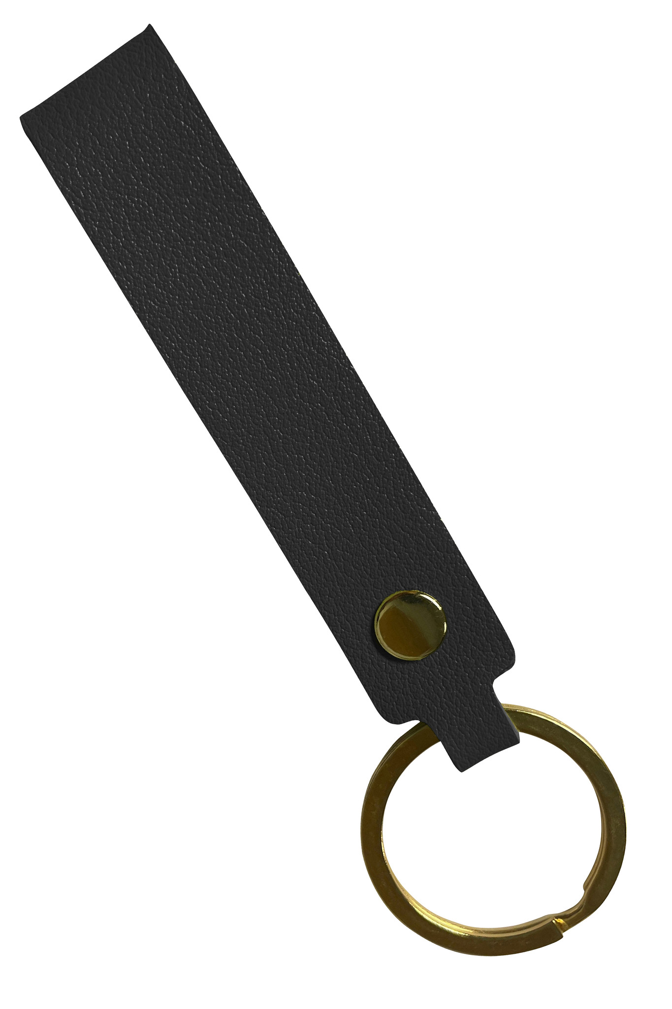 Nomfy Sleutelhanger Auto Met Sleutelring Leer Sleutelhanger Sleutelhanger Leer Dun - Zwart