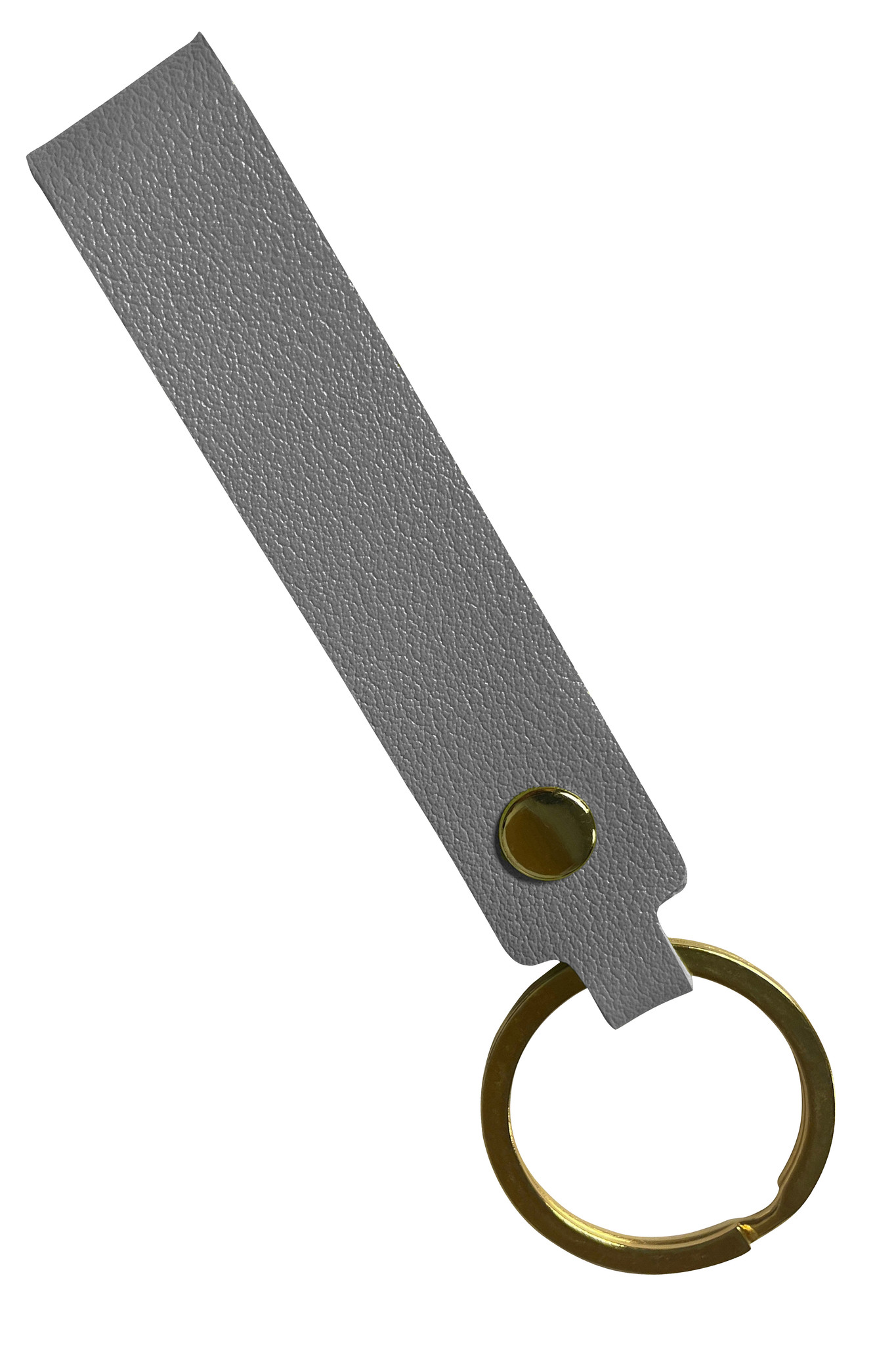 Nomfy Sleutelhanger Auto Met Sleutelring Leer Sleutelhanger Sleutelhanger Leer Dun - Grijs