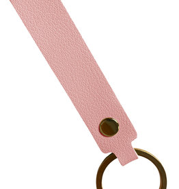 Nomfy Nomfy Sleutehanger Leer Dun - Lichtroze