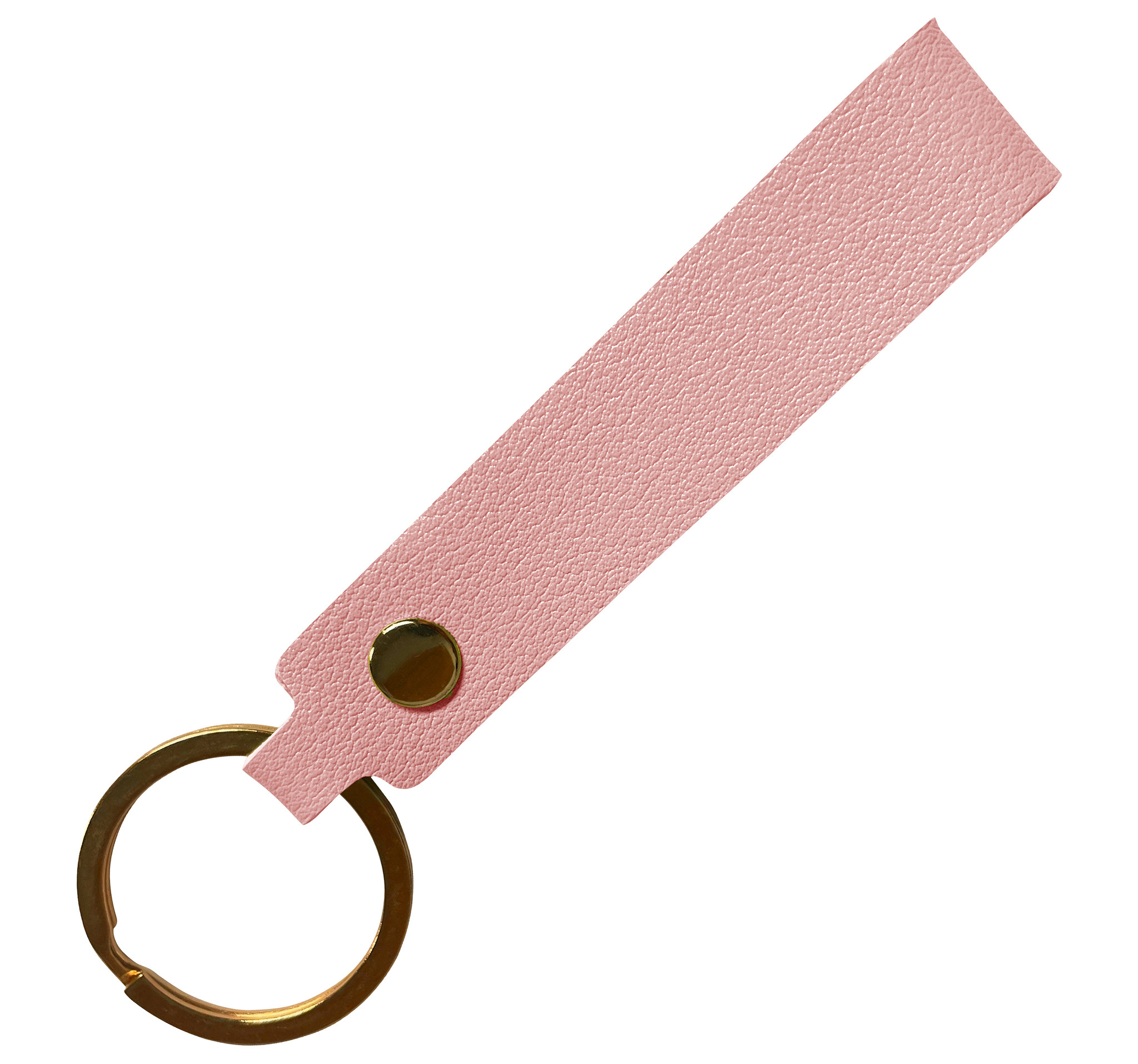 Nomfy Sleutelhanger Auto Met Sleutelring Leer Sleutelhanger Sleutelhanger Leer Dun - Lichtroze