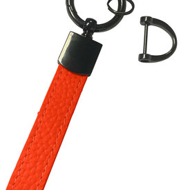 BASEY. BASEY. Sleutehanger Leer Dik - Rood