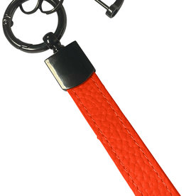 NoXx NoXx Sleutehanger Leer Dik - Rood