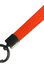 NoXx Sleutelhanger Leer Dik Sleutelhanger Met Sleutelhanger Ringen Leer - Rood