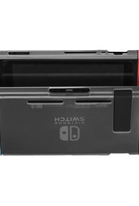 BASEY. Hoesje Geschikt voor Nintendo Switch Case Hoes Hard Cover Schokbestendig - Bescherm Case Geschikt voor Nintendo Switch Hoes - Transparant