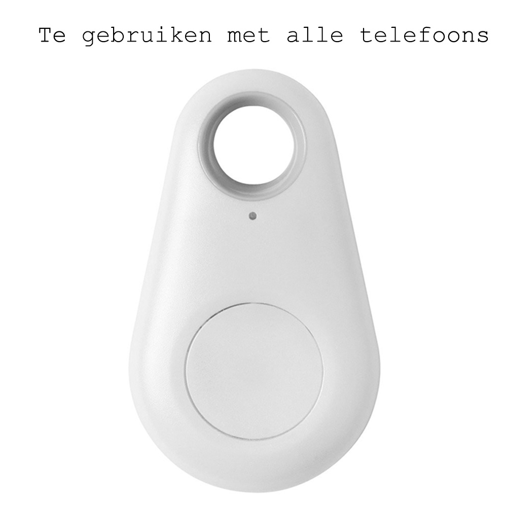 BASEY. Keyfinder Sleutelhanger Sleutelvinder Bluetooth Sleutelzoeker - Wit