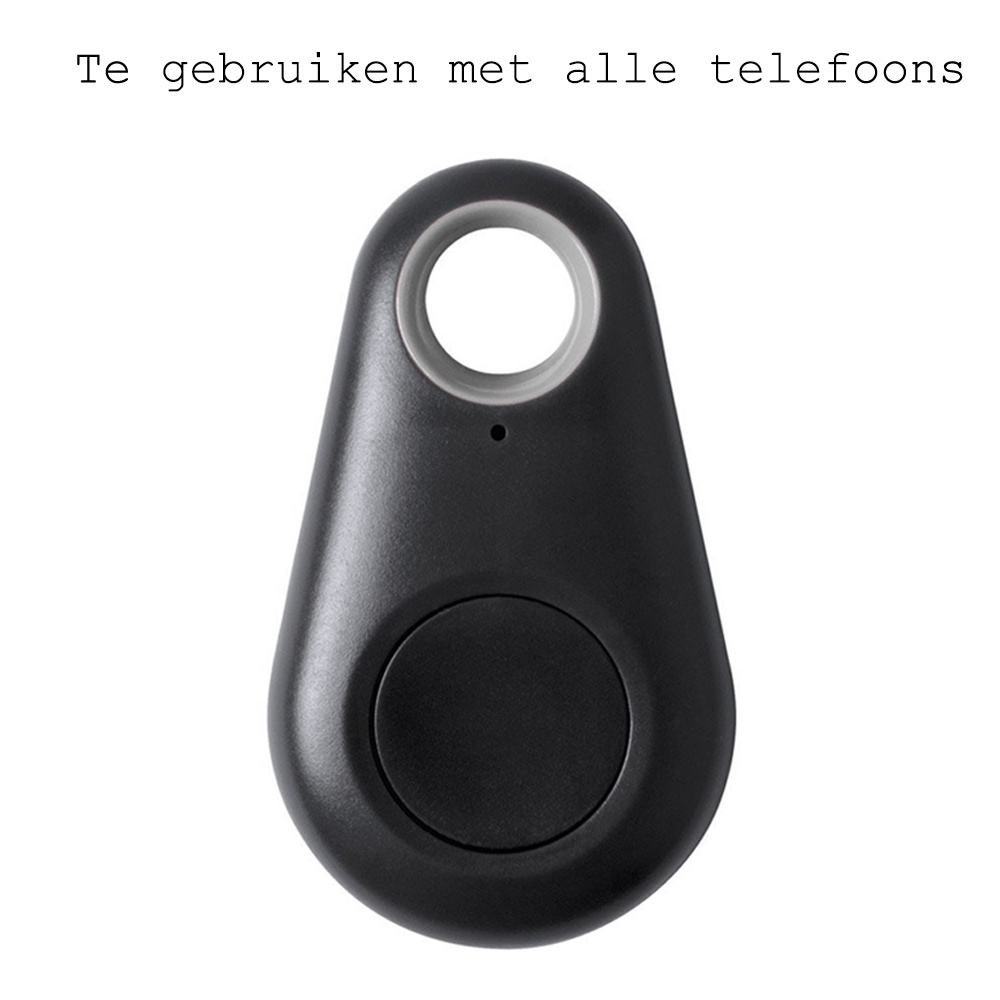 BASEY. Keyfinder Sleutelhanger Sleutelvinder Bluetooth Sleutelzoeker - Zwart