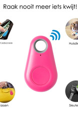 Nomfy Keyfinder Sleutelhanger Bluetooth Sleutelvinder Tracer Keyfinder Roze
