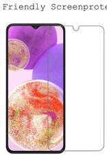 BASEY. Screenprotector Geschikt voor Samsung A23 Screenprotector Tempered Glass - Screenprotector Geschikt voor Samsung Galaxy A23 Beschermglas Screen Protector Glas - 3 Stuks