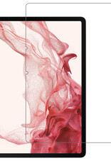 NoXx Hoesje Geschikt voor Samsung Galaxy Tab S8 Hoesje Case Hard Cover Hoes Book Case Met Screenprotector - Eiffeltoren