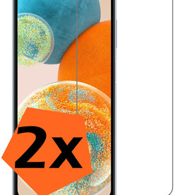 Nomfy Samsung Galaxy A23 Screenprotector Glas - 2 PACK