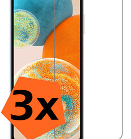 Nomfy Nomfy Samsung Galaxy A23 Screenprotector Glas - 3 PACK