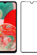 NoXx Screenprotector Geschikt voor Samsung A23 Screenprotector Tempered Glass Gehard Glas Full Cover - 3x