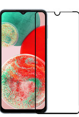Samsung Galaxy A23 Screenprotector Tempered Glass Full Cover Gehard Glas Beschermglas - 3x