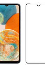 Nomfy Screenprotector Geschikt voor Samsung A23 Screenprotector Bescherm Glas - Screenprotector Geschikt voor Samsung Galaxy A23 Screen Protector Tempered Glass Full Screen Full Cover - 2 PACK