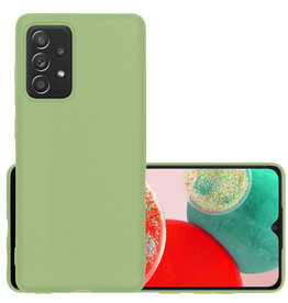 NoXx NoXx Samsung Galaxy A23 Hoesje Siliconen - Groen