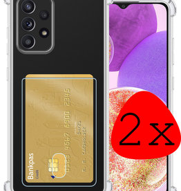 BASEY. BASEY. Samsung Galaxy A23 Hoesje Pashouder - 2 PACK