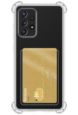 BASEY. Hoes Geschikt voor Samsung A23 Hoesje Shock Proof Case Hoes - Hoesje Geschikt voor Samsung Galaxy A23 Hoes Cover Shockproof - Transparant - 2 Stuks