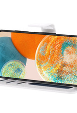 Nomfy Hoesje Geschikt voor Samsung A23 Hoes Bookcase Flipcase Book Cover - Hoes Geschikt voor Samsung Galaxy A23 Hoesje Book Case - Wit