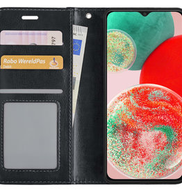 NoXx NoXx Samsung Galaxy A23 Hoesje Bookcase - Zwart