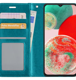 NoXx NoXx Samsung Galaxy A23 Hoesje Bookcase - Turquoise