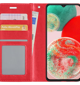 NoXx NoXx Samsung Galaxy A23 Hoesje Bookcase - Rood