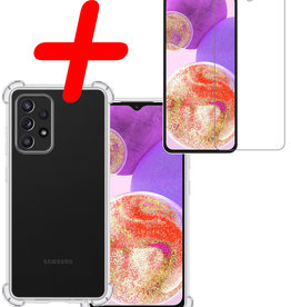 BASEY. BASEY. Samsung Galaxy A23 Hoesje Shockproof Met Screenprotector