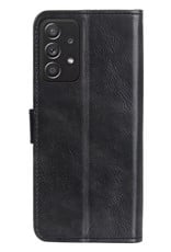 Nomfy Samsung A23 Hoes Bookcase Flipcase Book Cover Met Screenprotector - Samsung Galaxy A23 Hoesje Book Case - Zwart