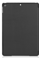 Nomfy Hoes Geschikt voor iPad 10.2 2020 Hoes Tri-fold Tablet Hoesje Case - Hoesje Geschikt voor iPad 8 Hoesje Hardcover Bookcase - Zwart