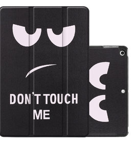 NoXx NoXx iPad 10.2 2020 hoesje - Don't Touch Me