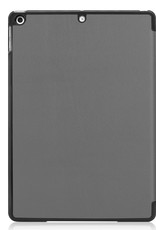NoXx Hoesje Geschikt voor iPad 10.2 2020 Hoesje Case Hard Cover Hoes Book Case - Grijs