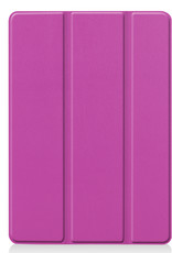 BASEY. Hoesje Geschikt voor iPad 10.2 2020 Hoes Case Tablet Hoesje Tri-fold - Hoes Geschikt voor iPad 8 Hoesje Hard Cover Bookcase Hoes - Paars