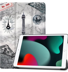 BASEY. BASEY. iPad 10.2 2020 hoesje - Eiffeltoren