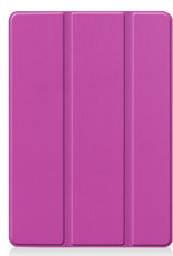 BASEY. Hoesje Geschikt voor iPad 10.2 2021 Hoes Case Tablet Hoesje Tri-fold - Hoes Geschikt voor iPad 9 Hoesje Hard Cover Bookcase Hoes - Paars