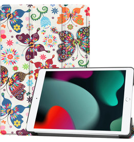 BASEY. BASEY. iPad 10.2 2021 hoesje - Vlinder