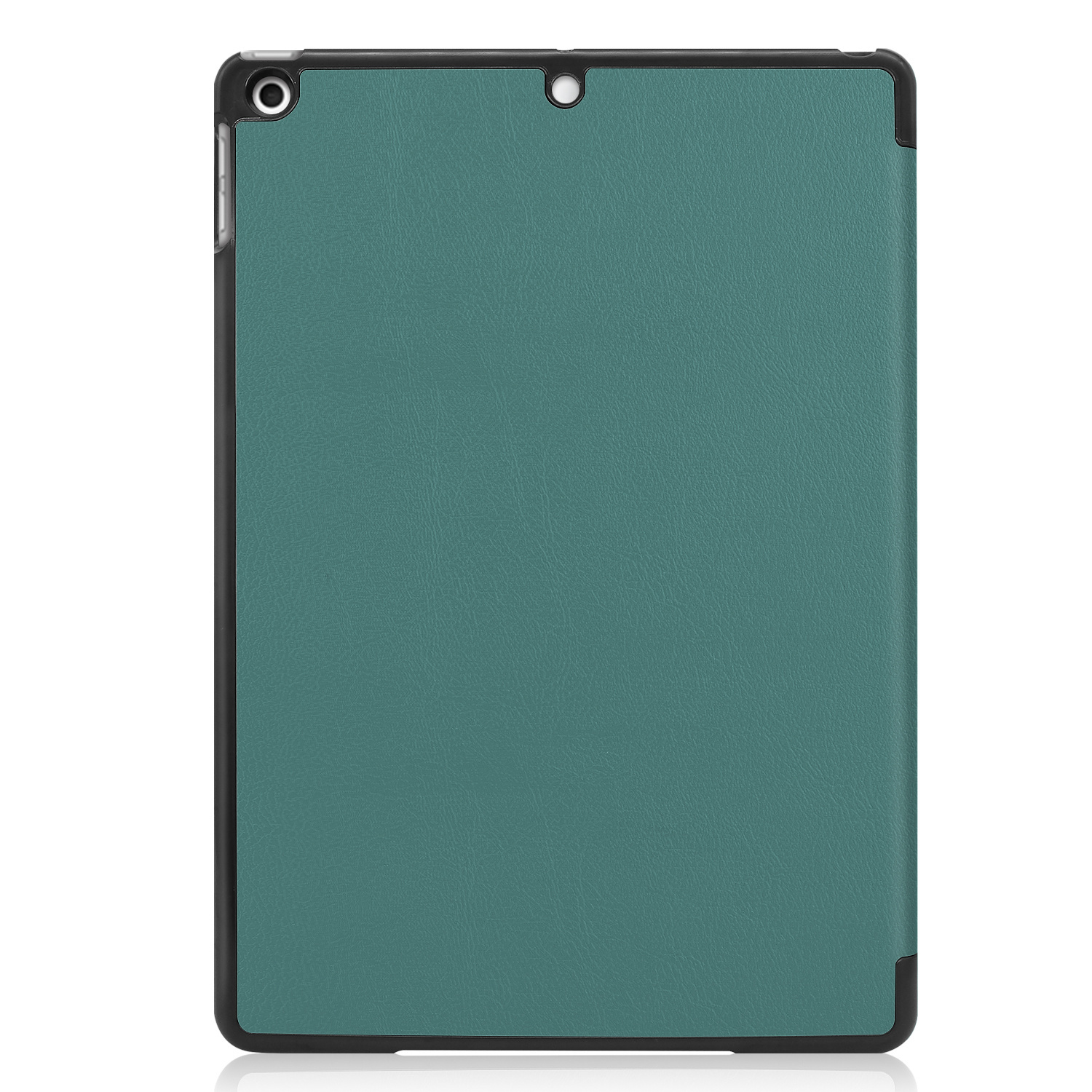 NoXx Hoesje Geschikt voor iPad 10.2 2021 Hoesje Case Hard Cover Hoes Book Case - Donkergroen